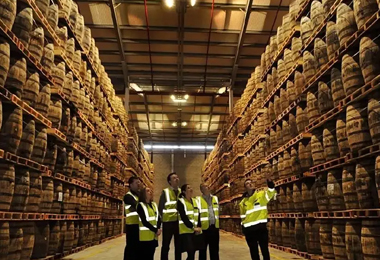 酒廠(chǎng)產(chǎn)品倉(cāng)庫(kù)-專(zhuān)用酒精探測(cè)器案例